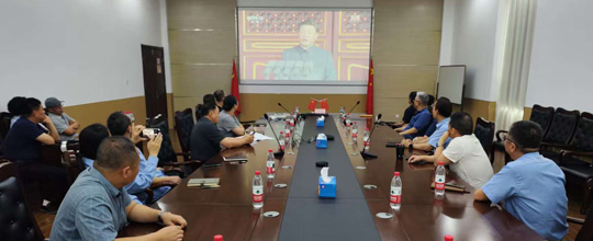 3308维多利亚线路检测中心智能党总支集中观看抗战胜利80周年阅兵仪式